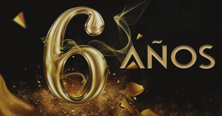 ¡Feliz 6º Aniversario!