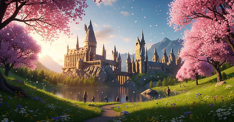 ¿Cuál es tu casa de Hogwarts en primavera?